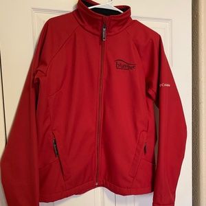 Columbia Women’s Soft Shell Jacket Full Zip Fleece Lined XL